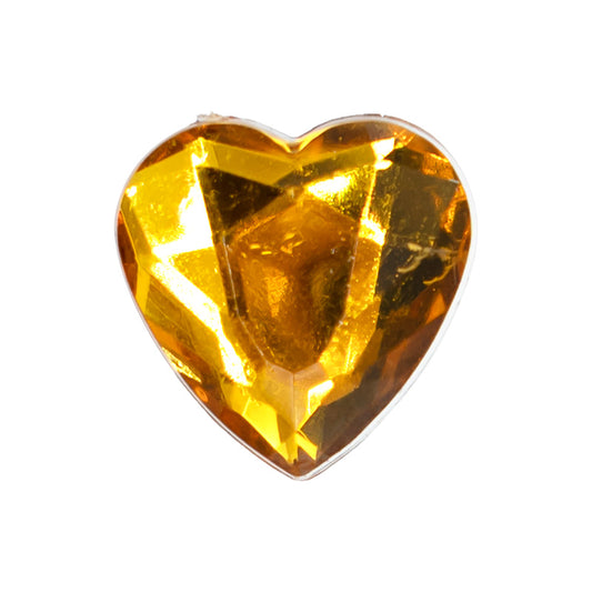 Yellow Heart Crystal