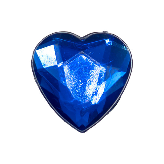 Royal Blue Heart Crystal