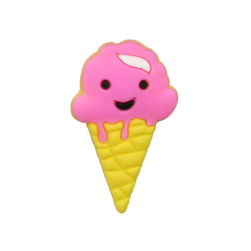 Pink Ice Cream Smiling